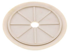 200mm Flat NRE White Vacuum Suction Cup G 1/2 inch Female Stroke 5mm Thin Lips