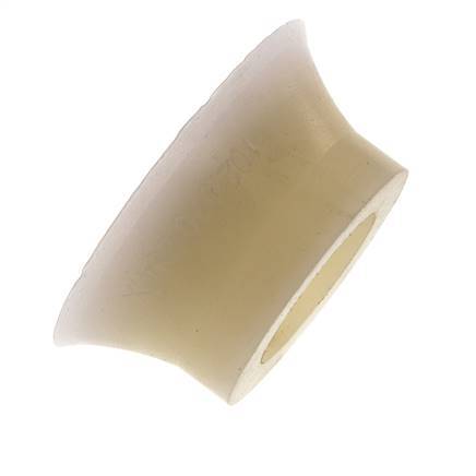 70mm Flat Silicone Clear Vacuum Suction Cup G 1/4 inch Female Stroke 6mm Thin Lips