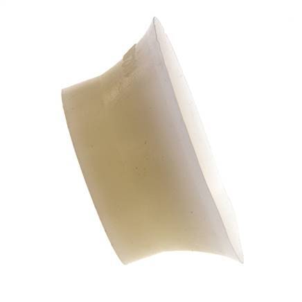 70mm Flat Silicone Clear Vacuum Suction Cup G 1/4 inch Female Stroke 6mm Thin Lips