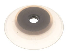80mm Flat Silicone Clear Vacuum Suction Cup G 1/4 inch Female Stroke 6mm Robust Lips