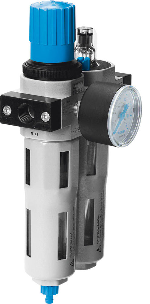 Festo Air Preparation Unit G1/2'' 0.5-12bar 2600l/min 40µm Midi - 159590