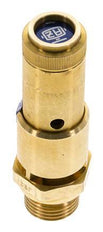G 1/2'' Brass Pre-Set Safety Valve 0.35 bar (5.08 psi) DN 10