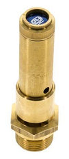 G 3/4'' Brass Pre-Set Safety Valve 14.8 bar (214.66 psi) DN 10