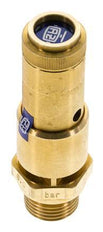G 1/2'' Brass Pre-Set Safety Valve 2.5 bar (36.26 psi) DN 10