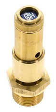 G 3/4'' Brass Pre-Set Safety Valve 2.8 bar (40.61 psi) DN 10