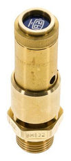 G 1/2'' Brass Pre-Set Safety Valve 3.7 bar (53.66 psi) DN 10
