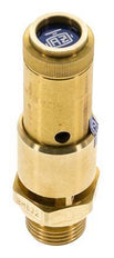 G 1/2'' Brass Pre-Set Safety Valve 3.8 bar (55.12 psi) DN 10