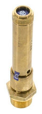 G 3/4'' Brass Pre-Set Safety Valve 40.5 bar (587.41 psi) DN 10