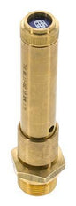 G 3/4'' Brass Pre-Set Safety Valve 41 bar (594.66 psi) DN 10