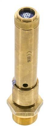 G 3/4'' Brass Pre-Set Safety Valve 41 bar (594.66 psi) DN 10