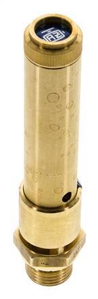 G 1/2'' Brass Pre-Set Safety Valve 41.5 bar (601.92 psi) DN 10