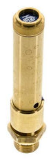 G 1/2'' Brass Pre-Set Safety Valve 41.5 bar (601.92 psi) DN 10