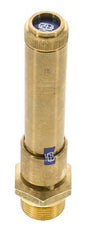 G 3/4'' Brass Pre-Set Safety Valve 43 bar (623.67 psi) DN 10