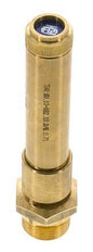 G 3/4'' Brass Pre-Set Safety Valve 47.5 bar (688.94 psi) DN 10