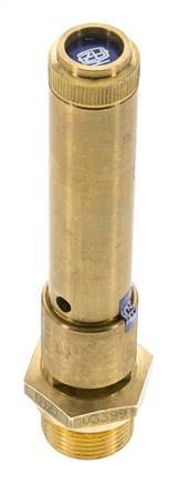 G 3/4'' Brass Pre-Set Safety Valve 47.5 bar (688.94 psi) DN 10