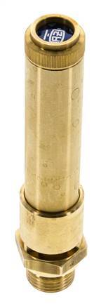 G 1/2'' Brass Pre-Set Safety Valve 48 bar (696.19 psi) DN 10