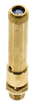 G 1/2'' Brass Pre-Set Safety Valve 48.5 bar (703.44 psi) DN 10