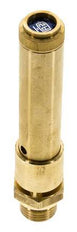 G 1/2'' Brass Pre-Set Safety Valve 48.5 bar (703.44 psi) DN 10