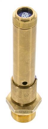G 3/4'' Brass Pre-Set Safety Valve 48.5 bar (703.44 psi) DN 10