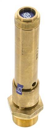 G 3/4'' Brass Pre-Set Safety Valve 48.5 bar (703.44 psi) DN 10