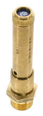G 3/4'' Brass Pre-Set Safety Valve 49.5 bar (717.95 psi) DN 10