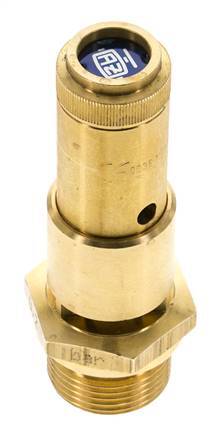 G 3/4'' Brass Pre-Set Safety Valve 5.6 bar (81.22 psi) DN 10