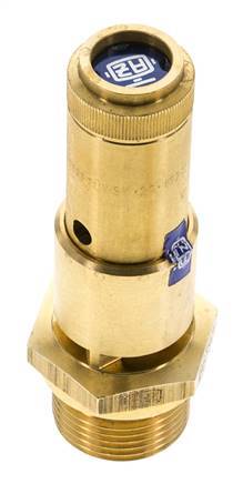 G 3/4'' Brass Pre-Set Safety Valve 7.3 bar (105.88 psi) DN 10