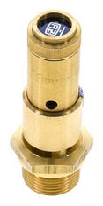 G 3/4'' Brass Pre-Set Safety Valve 7.6 bar (110.23 psi) DN 10