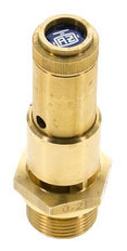 G 3/4'' Brass Pre-Set Safety Valve 8 bar (116.03 psi) DN 10