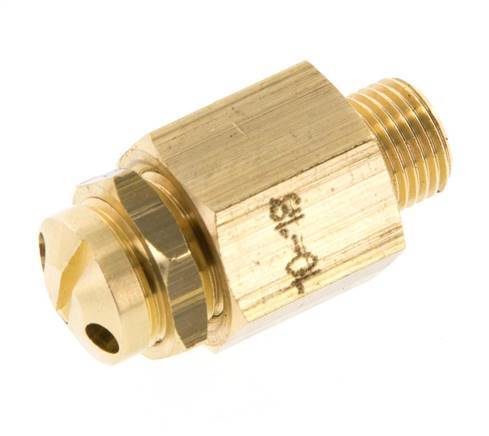 G 1/8'' Brass Adjustable Safety Valve 10-18 bar (145.04-261.07 psi)