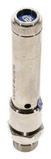 G 1/2'' Nickel-plated Brass Pre-Set Safety Valve 49 bar (710.7 psi) DN 10