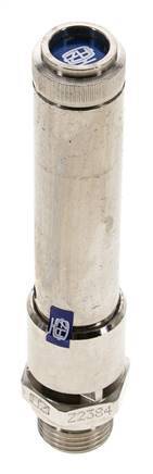 G 1/2'' Nickel-plated Brass Pre-Set Safety Valve 49 bar (710.7 psi) DN 10