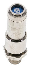 G 3/8'' Nickel-plated Brass Pre-Set Safety Valve 0.9 bar (13.05 psi) DN 10