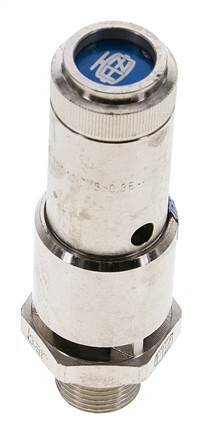 G 3/8'' Nickel-plated Brass Pre-Set Safety Valve 8 bar (116.03 psi) DN 10