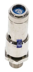 G 3/8'' Nickel-plated Brass Pre-Set Safety Valve 0.5 bar (7.25 psi) DN 10