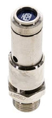 G 1/2'' Nickel-plated Brass Pre-Set Safety Valve 6 bar (87.02 psi) DN 10