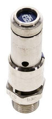 G 1/2'' Nickel-plated Brass Pre-Set Safety Valve 6 bar (87.02 psi) DN 10