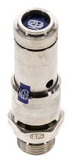 G 1/2'' Nickel-plated Brass Pre-Set Safety Valve 6 bar (87.02 psi) DN 10