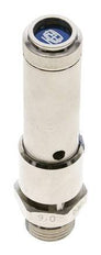 G 1/2'' Nickel-plated Brass Pre-Set Safety Valve 33 bar (478.63 psi) DN 10