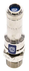 G 3/8'' Nickel-plated Brass Pre-Set Safety Valve 0.6 bar (8.7 psi) DN 8