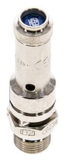 G 3/8'' Nickel-plated Brass Pre-Set Safety Valve 0.6 bar (8.7 psi) DN 8