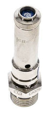 G 1/2'' Nickel-plated Brass Pre-Set Safety Valve 15 bar (217.56 psi) DN 8