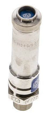 G 1/4'' Nickel-plated Brass Pre-Set Safety Valve 21 bar (304.58 psi) DN 8