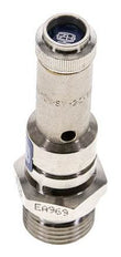G 1/2'' Nickel-plated Brass Pre-Set Safety Valve 3 bar (43.51 psi) DN 8