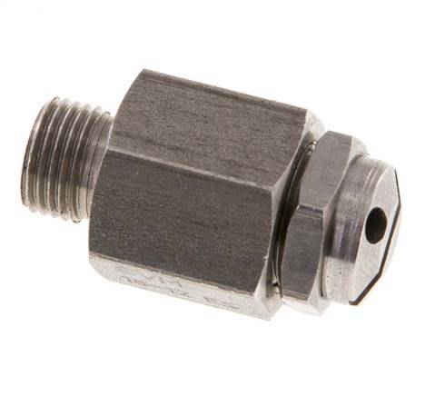 G 1/8'' Stainless steel 303 Adjustable Safety Valve 6-12 bar (87.02-174.05 psi)