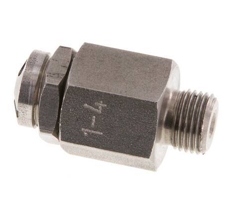 G 1/8'' Stainless steel 303 Adjustable Safety Valve 1-4 bar (14.50-58.02 psi)