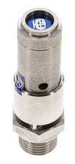 G 1/2'' Stainless steel 316 Ti Pre-Set Safety Valve 6 bar (87.02 psi) DN 10