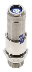 G 1/2'' Stainless steel 316 Ti Pre-Set Safety Valve 6.5 bar (94.28 psi) DN 10