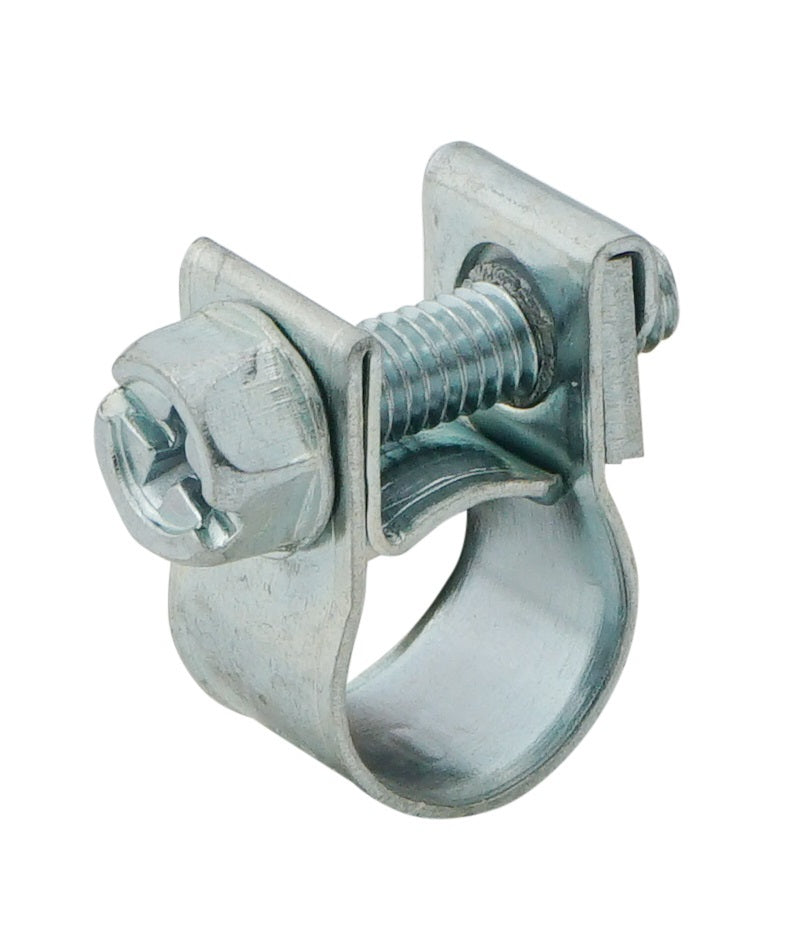 11 - 13 mm Hose Clamp with a Galvanised Steel 9 mm band [10 Pieces]