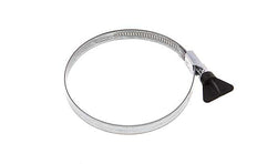 90 - 110 mm Hose Clamp with a Galvanised Steel 12 mm band With Butterfly Handle - Norma [2 Pieces]